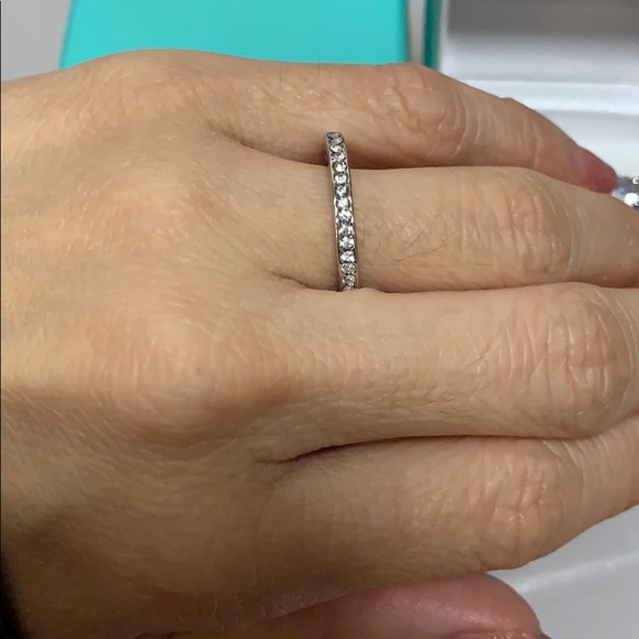 Set! Japanese 1ct CZ engagement ring + wedding band - Picture 5 of 5